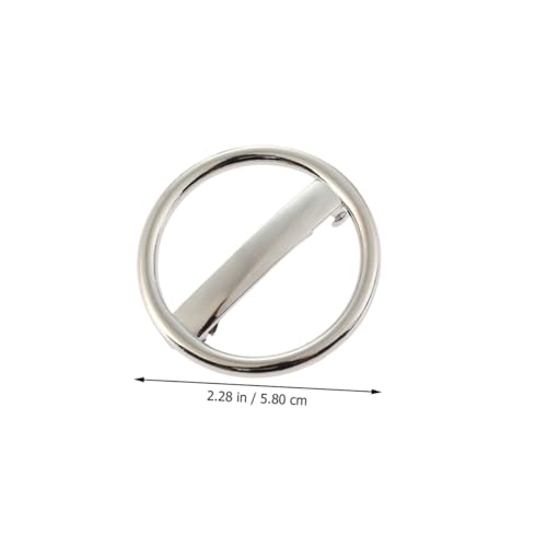 Didiseaon 2 Stück Modische Haarspangen Damen Gold Silber Metall Geometrische Haarklammern Eleganter Haarschmuck für Party Alltag und Besondere Anlässe von Didiseaon