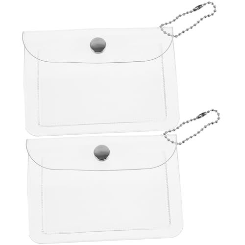 Didiseaon 2stücke Transparente Mini Notebook-Tasche Pack Praktische Schlüssel Münzaufbewahrungstasche Für Reisen Und Alltag von Didiseaon
