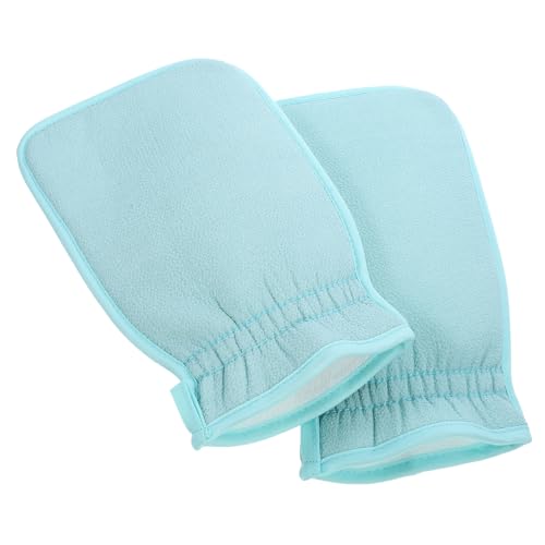 Didiseaon 2 Stück Sauberes Badetuch Körperpeeling Schrubben Nass Luffa Peelungshandschuh Peeling-handschuh Handschuhe Zum Duschen Peelende Handschuhe Handtücher Handtuch Peelings Stoff von Didiseaon