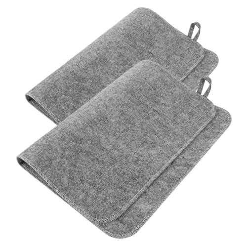 Didiseaon 2 Stück Saunafilz Wärmedämmende Fußmatte für Sauna und Dampfbad Wasserabsorbierend Hitzebeständig Pflegeleicht für Wellness und Spa von Didiseaon