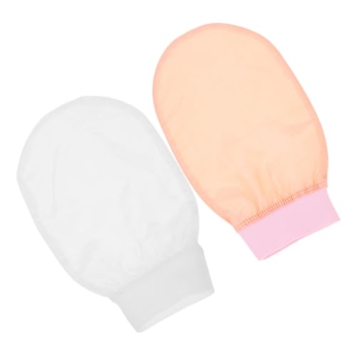 Didiseaon Elegantes Badetuch-set – 2 Stück Schrubber Und Waschlappen Aus Kunstseide Für Ein Sanftes Peeling von Didiseaon