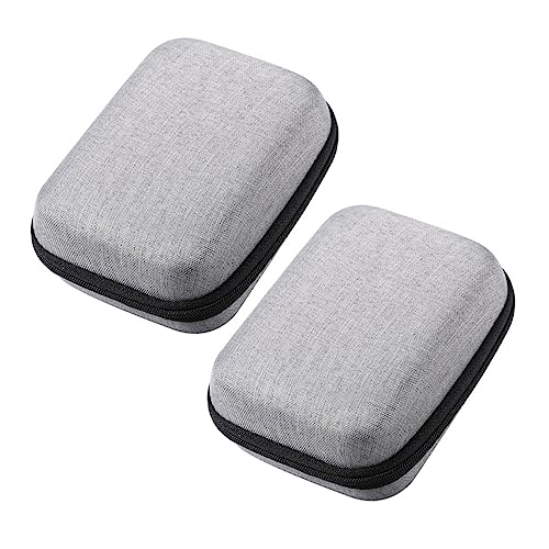 Didiseaon 2 Stück wasserdichte Multifunktionale Elektronik Organizer Taschen Kompakte Digital Zubehör Aufbewahrungstasche mit Netzstoff Große Kapazität Tragbar für Kopfhörer Mikrofone und von Didiseaon