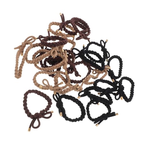 Didiseaon 24stücke Teilige Elastische Haargummis Mit Schleife Verstellbare Haarseile Für Frauen Und Mädchen Strapazierfähige Haargummis Ohne Schäden Für Dünne Und Dicke Haare von Didiseaon