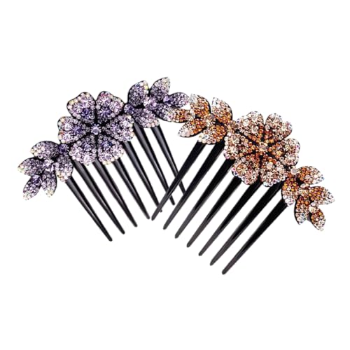 Didiseaon 2stücke Kleine Haarkämme Für Damen Mit Strasssteinen Haarkammnadel Für Styling Haarspangen Zum Fixieren Blumendesign Für Hochzeiten Und Partys Strass Langlebig Für Didiseaon 2stücke Kleine Haarkämme Für Damen Mit Strasssteinen Haarkammnadel Für Styling Haarspangen Zum Fixieren Blumendesign Für Hochzeiten Und Partys Strass Langlebig Für von Didiseaon
