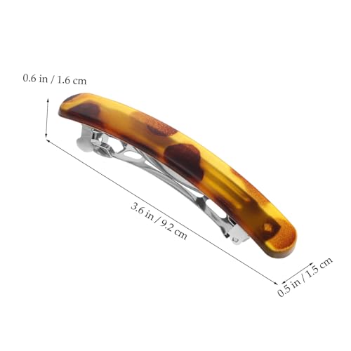 Didiseaon 3 Stück Teiliges Modische Haarklammern mit Snap mechanismus aus Resin und Edelstahl Fester Griff für Dünnes Haar Vielseitige Stylingclips für Frauen Leicht zu Verwenden und Didiseaon 3 Stück Teiliges Modische Haarklammern mit Snap mechanismus aus Resin und Edelstahl Fester Griff für Dünnes Haar Vielseitige Stylingclips für Frauen Leicht zu Verwenden und von Didiseaon