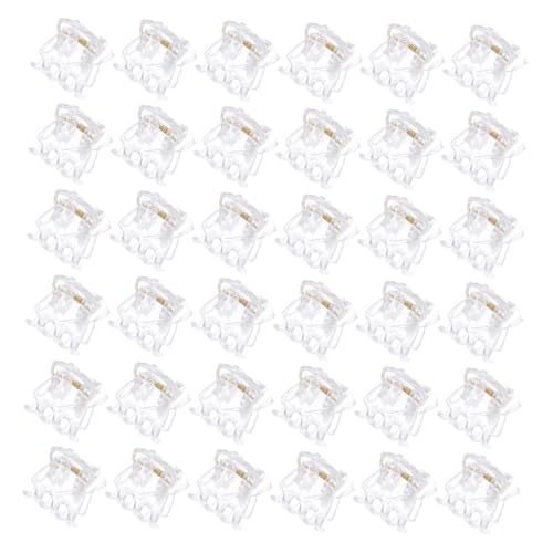 Didiseaon 36 Stück Teiliges Kleine Herzförmige Haarklammern Mini haarclips für Damen und Mädchen Vielseitige Haarstyling zubehörteile Leichte DIY Haarschmuck accessoires von Didiseaon