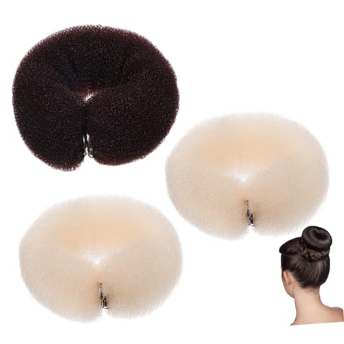 Didiseaon 3stücke Nylon Lockenwickler Haarknoten-maker Pferdeschwanzhalter Biegsame Wellen Diy-styling-lockenwickler Für Frauen Und Mädchen Mit Kupferschnalle Flexibel Und Bequem Für von Didiseaon