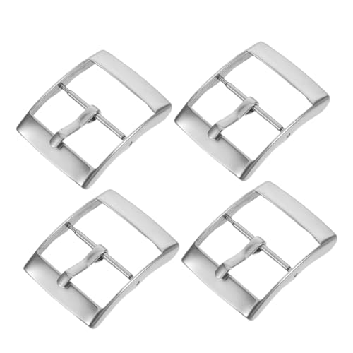 Didiseaon 4 Stück Teiliges Edelstahl-uhrenbandverschluss- Fester Verschluss Einfache Befestigung Kompatibel mit Verschiedenen Uhrenmodellen Sicherer Ersatz für Armbandclips und Verbinder von Didiseaon