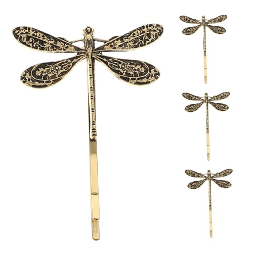 Didiseaon 4 Stück Teiliges Vintage Metall Haarklammern Dekorative Libellen Haarspangen für Damen Elegante und Sichere Haarschmuck Clips für Alltag und Geschenk Didiseaon 4 Stück Teiliges Vintage Metall Haarklammern Dekorative Libellen Haarspangen für Damen Elegante und Sichere Haarschmuck Clips für Alltag und Geschenk von Didiseaon