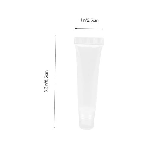 Didiseaon 40 Stück Lippenbalsam Tuben Leer Transparente Kosmetikbehälter Nachfüllbar aus Weichem Geruchsneutralem Material Wiederverwendbar und Auslaufsicher für Lippenpflege DIY für Frauen Didiseaon 40 Stück Lippenbalsam Tuben Leer Transparente Kosmetikbehälter Nachfüllbar aus Weichem Geruchsneutralem Material Wiederverwendbar und Auslaufsicher für Lippenpflege DIY für Frauen von Didiseaon
