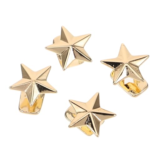 Didiseaon 4stücke Zahngrill in Sternform Abnehmbare Zahnschmuckkappen Für Damen Leicht Zu Tragendes Hip-hop-schmuckkostüm Party-star-zahnkappe Für Cosplays Und Musikfestivals Mühelose von Didiseaon
