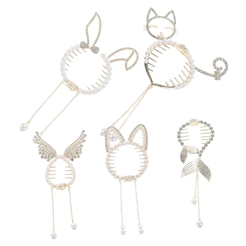 Didiseaon 5 Stück Haarspange Haarschmuck haircharm haarsschmuck metall haarklammer ausgefallene Haarspangen Clip stutzenhalter Haarschmuck für Damen Haarpflegezubehör Strasssteine Didiseaon 5 Stück Haarspange Haarschmuck haircharm haarsschmuck metall haarklammer ausgefallene Haarspangen Clip stutzenhalter Haarschmuck für Damen Haarpflegezubehör Strasssteine von Didiseaon