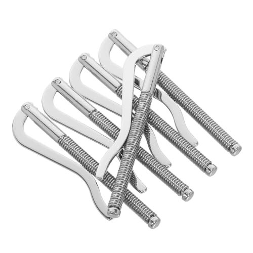 Didiseaon 5 Stück Teiliges Metall Geldklammer mit Federmechanismus Langlebiger Ersatzclip für Herren Geldbörsen Schlanker Metallclip für Bifold Wallets und Kreditkartenhalter Robust und von Didiseaon