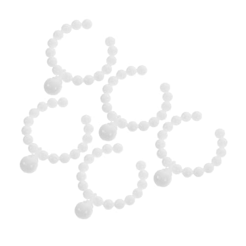 Didiseaon 5 Stück Teiliges Puppen Schmuckset mit Realistischen Perlen Mini Halsketten für Rollenspiele Leicht und Tragbar Vielseitig Kombinierbar Modisches Zubehör für Puppenhaus Dekoration von Didiseaon