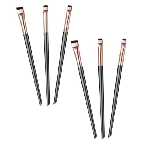 Didiseaon 6 Teiliger Lidschattenpinsel Lidschatten Eyeliner Eyeliner Make Up Pinsel Augen Make Set Make Up Augenpinsel Make Up Pinsel Für Frauen Augenpinsel Für Make Up von Didiseaon