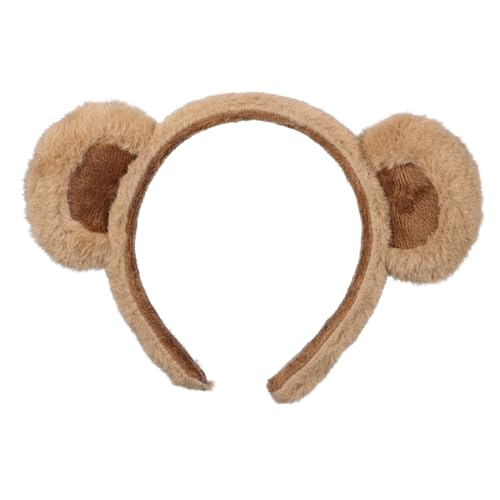 Bärenohr Stirnband Bärenkostüm Tier-Stirnband Cosplay Stirnband mit Mäuseohren hair accessories for girls Bärenohren Haarreif Mädchen Kopfhörer Zubehör Kleinkind Hut Stoff von Didiseaon