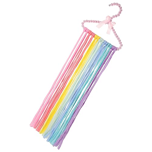 Didiseaon Haarschmuck Für Mädchen Haarschleifenhalter Regenbogen-Haarschleifen-Organizer Wandbogen-Display-Halter Haar-Accessoires-Aufbewahrungshalter Stirnband-Halter Quasten Für Mädchen von Didiseaon