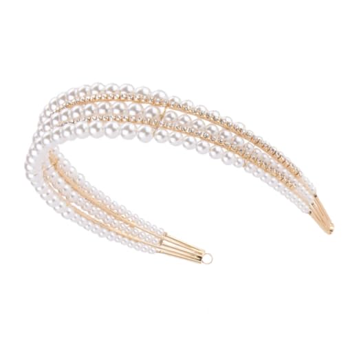 Didiseaon Brautperlen Haarband für Hochzeiten Empfindlicher Kopfschmuck mit Elegantem Design für Partys und Alltagsgebrauch Leicht und Angenehm zu Geschenkidee Didiseaon Brautperlen Haarband für Hochzeiten Empfindlicher Kopfschmuck mit Elegantem Design für Partys und Alltagsgebrauch Leicht und Angenehm zu Geschenkidee von Didiseaon