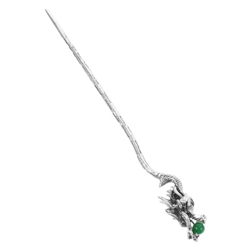 Didiseaon Chinesischer Metall Haarnadel Haarstab mit Drachenmotiv Leichter Rutschfester Haarklammer für Damen Traditionelle Haarschmuck Geeignet für Alltagsfrisuren und Hanfu Stil von Didiseaon
