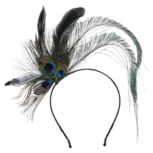 Didiseaon Haarband Mit Pfauenfedern Eleganter Kopfschmuck Für Karneval Festivals Und Cosplay Stylisches Federaccessoire Für Damen Und Party Und Haarband Didiseaon Haarband Mit Pfauenfedern Eleganter Kopfschmuck Für Karneval Festivals Und Cosplay Stylisches Federaccessoire Für Damen Und Party Und Haarband von Didiseaon