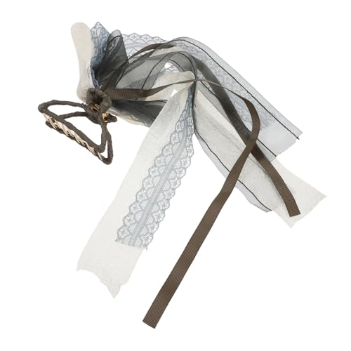 Didiseaon Haarklammer Mit Tüll Und Schleifen Design Für Damen Niedliche Haarspange Im Französischen Stil Für Festliche Anlässe Und Haarschmuck von Didiseaon