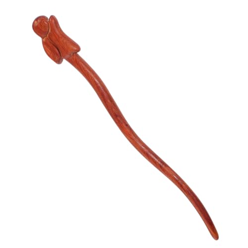 Didiseaon Holz Haarnadeln Mit Hasenmotiv Chinesischer Chignon Traditioneller Haarstab Für Damen Mädchen Vintage Haaraccessoires Handgefertigt Aus Sandelholz von Didiseaon