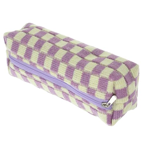 Didiseaon Karierte Federmäppchen aus Multifunktionale Leichte Stifttasche mit Reißverschluss Kompakter Tragbarer Organizer für Schule und Makeup Praktisch und Geräumig Didiseaon Karierte Federmäppchen aus Multifunktionale Leichte Stifttasche mit Reißverschluss Kompakter Tragbarer Organizer für Schule und Makeup Praktisch und Geräumig von Didiseaon