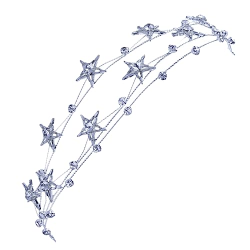 Didiseaon Kristallkopfschnalle Cosplay-Zubehör Hochzeitskopfschmuck für die Braut Stern Tiara Tiara-Stirnband Geburtstag Tiara Brautkronen für die Hochzeit Sternkronen Brauttiara Legierung Didiseaon Kristallkopfschnalle Cosplay-Zubehör Hochzeitskopfschmuck für die Braut Stern Tiara Tiara-Stirnband Geburtstag Tiara Brautkronen für die Hochzeit Sternkronen Brauttiara Legierung von Didiseaon
