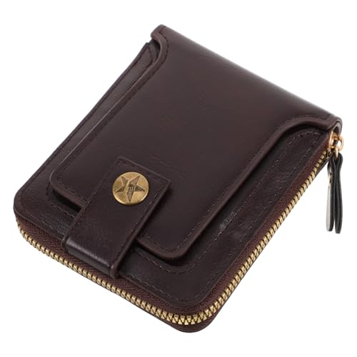 Didiseaon Multifunktionale Kompakte Kartenhalter für Geschäftliche Lässige Anlässe mit Sicherem Reißverschluss Druckknopfverschluss von Didiseaon