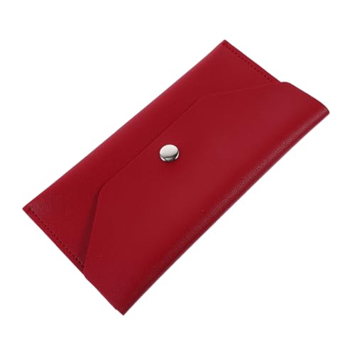 Didiseaon PU Portemonnaie Großes Fassungsvermögen Kartenetui Business Wallet Umschlag Stilvoll Strapazierfähig Für Büro Einkaufen Alltag von Didiseaon