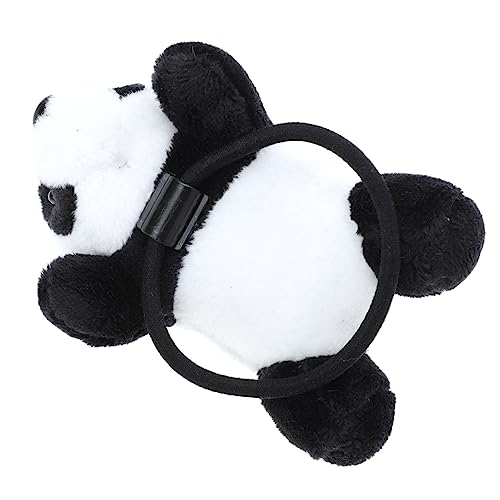 Didiseaon Panda Plüsch Haarband Seil Pferdeschwanzhalter Für Mädchen Junge Mädchen Cartoon Haar-accessoire Elastische Haargummis Mit Panda Motiv Für Geburtstagsparty Oder Familienfotos von Didiseaon