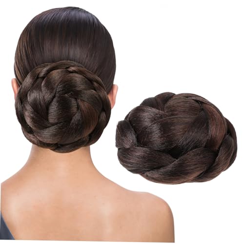 Didiseaon Haar-chignon Aus Künstlichem Haar Zopf-haarknoten Für Volumen Und Fülle Dutt-verlängerung Für Frauen Haarteil Zum Einklauen Für Pferdeschwanz von Didiseaon
