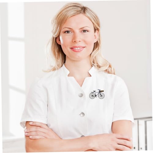 Didiseaon Rhinestone Brosche Fahrrad Vintage Anstecknadel Schmuck Damen Accessoire für Hochzeit Party Alltag Geschenk von Didiseaon