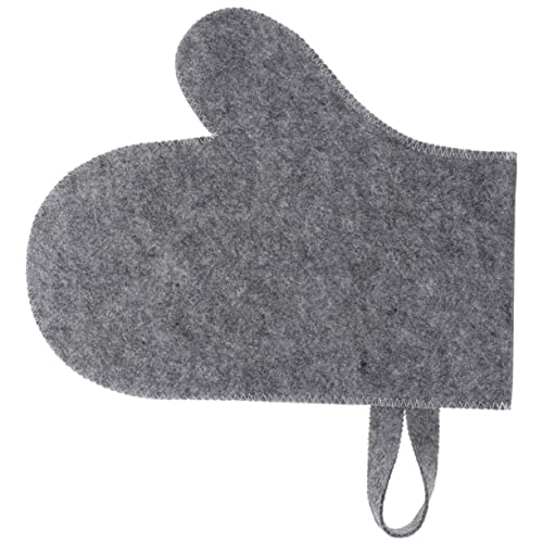 Didiseaon Felt Sauna Handschuh Hitzeschutz-mitten Für Sauna Dusche Aus Saugfähigem Filz Modernem Design Für Männer Und Frauen von Didiseaon