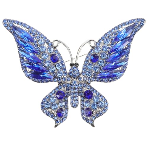 Didiseaon Schmetterlingsbrosche für Damen Anstecknadel Widerstandsfähig für Kleidung Schals Einzigartiges Accessoire von Didiseaon