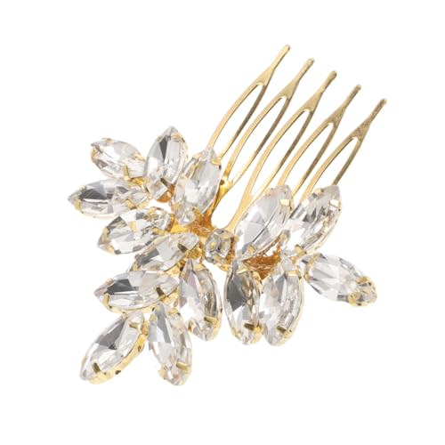Didiseaon Seitliche Haarkämme Mit Strass Für Damen Haarschmuck Für Hochzeitsfrisuren Kleine Vintage-haarkämme Aus Robusten Materialien Stilvolle Haaraccessoires Für Frauen Und Mädchen von Didiseaon