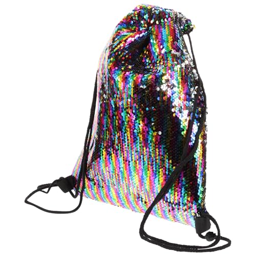 Didiseaon Stylischer Sport Rucksack mit Kordelzug Wasserdichtes Material Doppelte Schultergurte für Komfortables Tragen Vielseitig Einsetzbar für Fitnessstudio Camping Strand und Alltag von Didiseaon