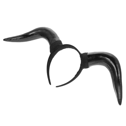 Didiseaon Teufelshörner Haarreif für Halloween Lustiges Horn Stirnband für Kostümpartys Fotorequisiten Bühnenauftritte Hochwertiges Material für Langlebigen Spaß für Erwachsene von Didiseaon