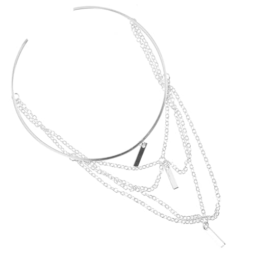 Didiseaon Verstellbare Silberne Arm Manschette aus Metall Kettenarmband für Damen Oberarm Schmuck Leichtes Langlebiges Armband Passend für Teen und Vielseitige Anlässe von Didiseaon