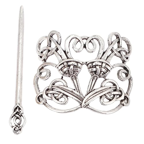 Didiseaon Viking Knoten Haarklammer aus Haarspange für Damen Vielseitiges Haarschmuck Accessoire für Freizeit Partys und Feiern Robust und Langlebig von Didiseaon