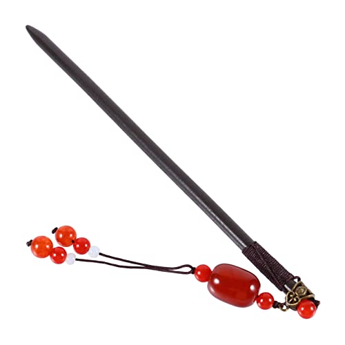 Didiseaon Vintage Chinesische Haarnadel aus Holz mit Kreativer Achat verzierung Langlebig und Elegant Geeignet für Damen und Prinzessinnen im Retro stil Einzigartiges Accessoire für Didiseaon Vintage Chinesische Haarnadel aus Holz mit Kreativer Achat verzierung Langlebig und Elegant Geeignet für Damen und Prinzessinnen im Retro stil Einzigartiges Accessoire für von Didiseaon