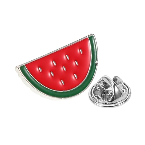Didiseaon Wassermelone Cartoon Brosche Strickjackenclip Hemdclip Pulloverclip Kleidclip Schalclip Dekor Clip Für Damen Kleidung Kragen Schal von Didiseaon