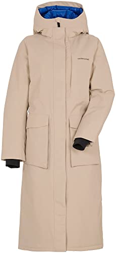 DIDRIKSONS Leya 2 Langer Parka Damen beige von Didriksons