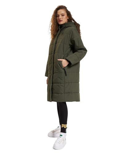 DIDRIKSONS Sandra Parka Damen grün,Army Grün,40 von Didriksons