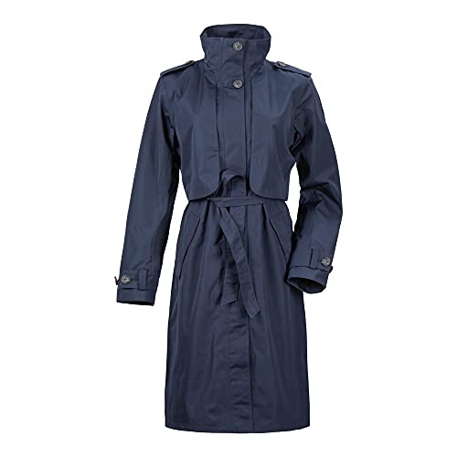 Didriksons 1913 Damen Mantel LOVA WNS Coat 3 mit hohem Kragen Dark Night Blue, 44 von Didriksons