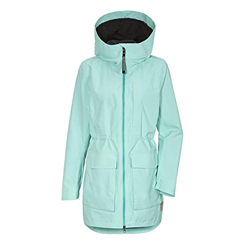 Didriksons W Lana Parka Blau - Winddichter wasserdichter Damen Parka, Größe 36 - Farbe Mint von Didriksons