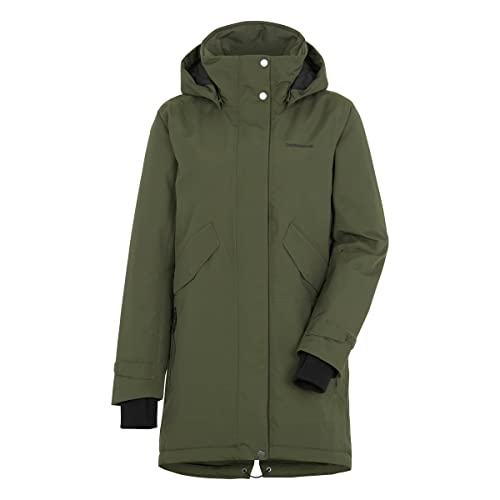 Didriksons Damen Parka Tanja 6 deep green 38 von Didriksons