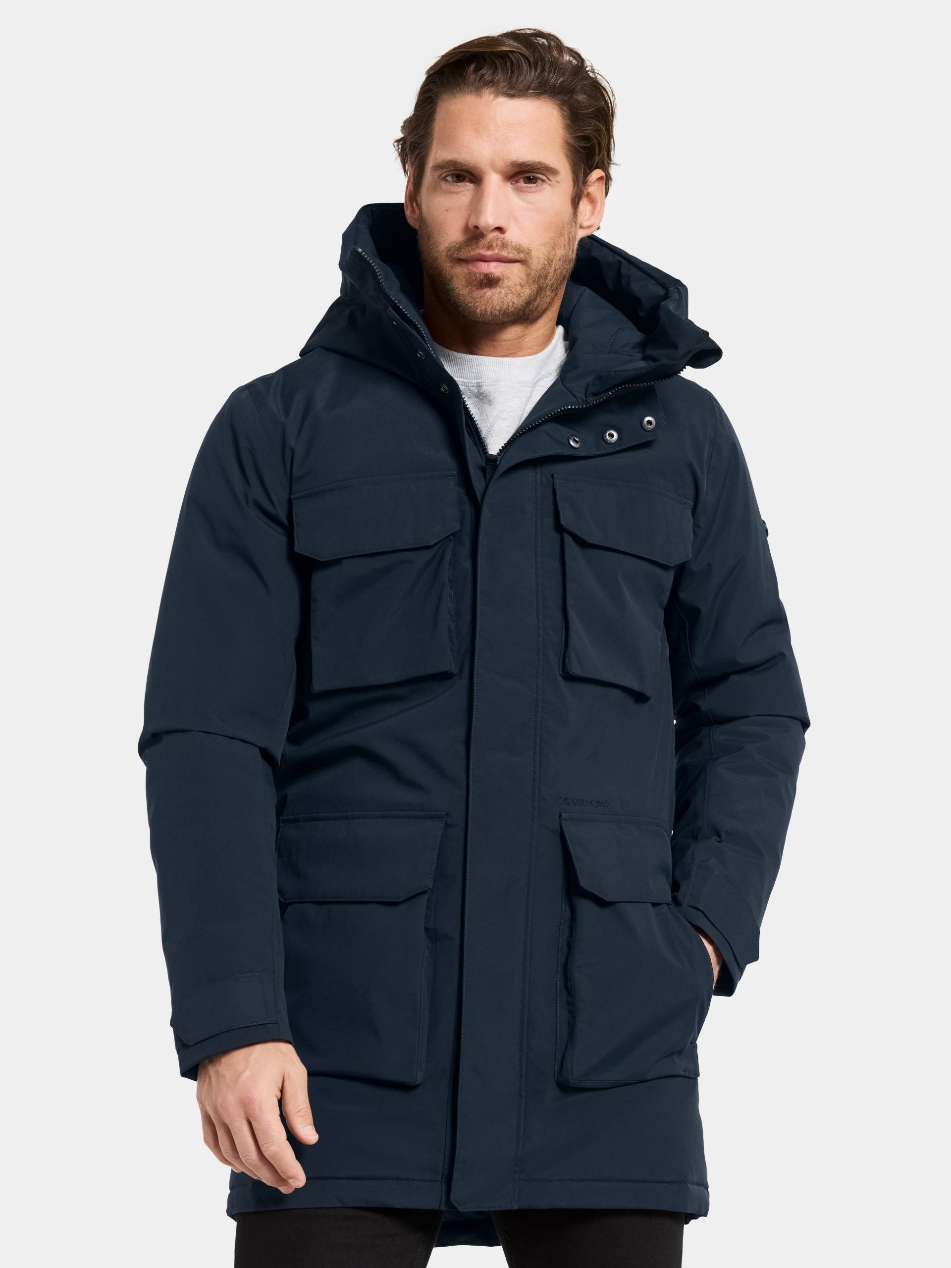 Didriksons - AIDEN USX PARKA dark night blue - Gr. - M von Didriksons