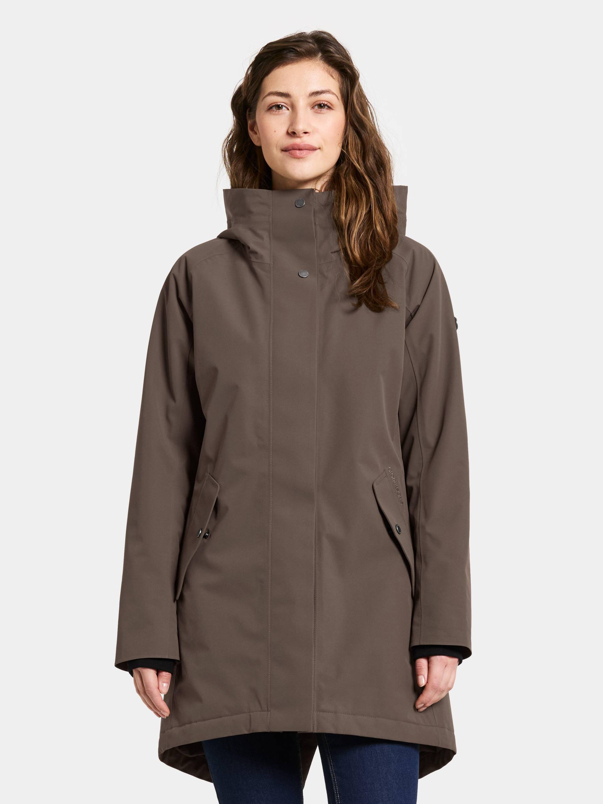 Didriksons - ALANA WNS PARKA mocha brown - Gr. - 36 von Didriksons