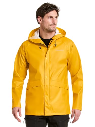 Didriksons - AVON Jacket - Herren Regenmantel - wasserdicht und winddicht - Galon OEKO-TEX zertifiziert - schwedisches Design, Hafergelb, L von Didriksons